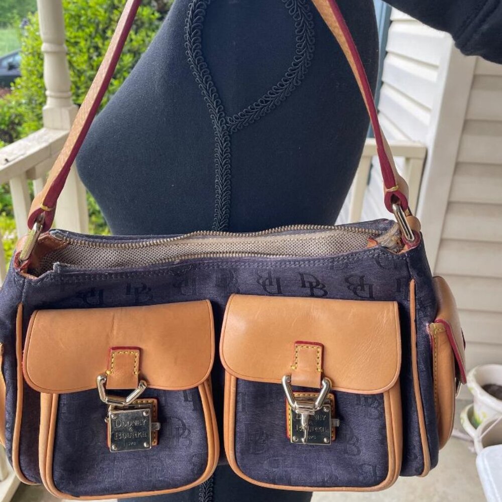 Dooney & Bourke 1975 Signature Satchel Handbag